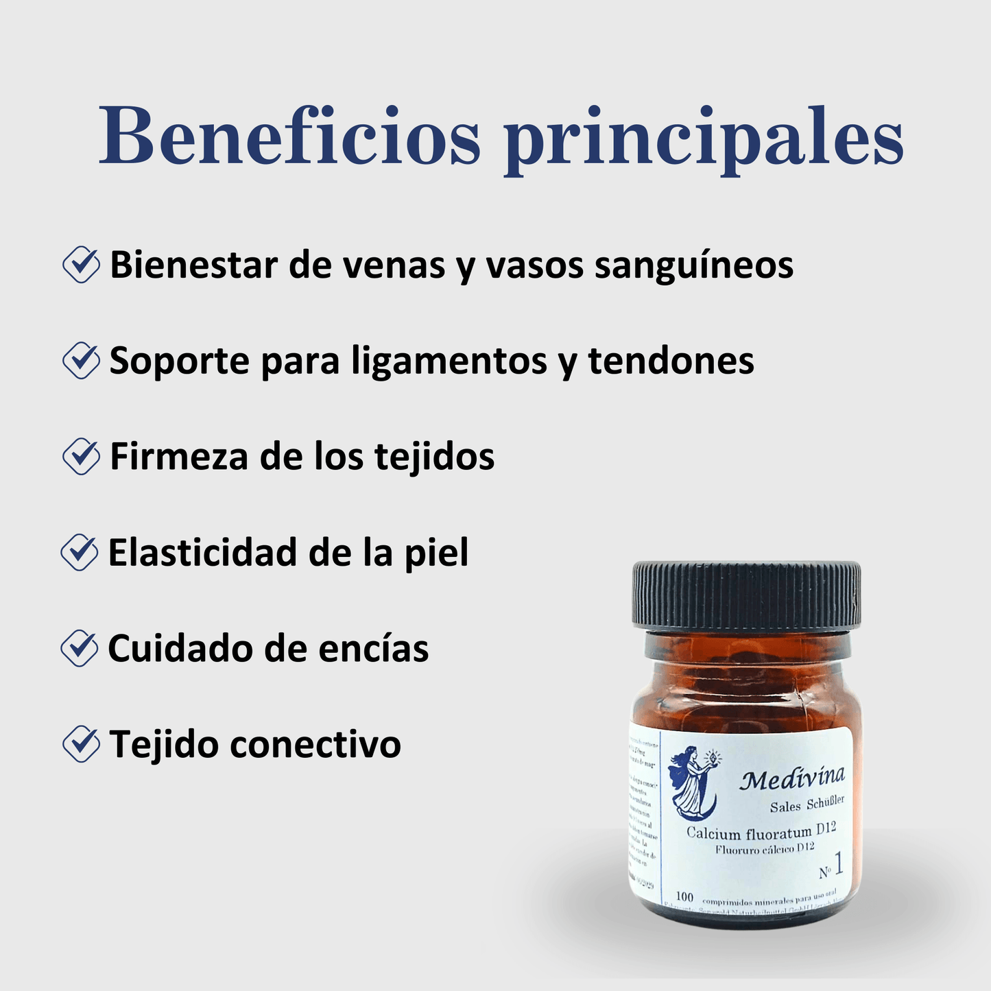 Sal de Schüssler Nº1 Calcarea Fluórica
