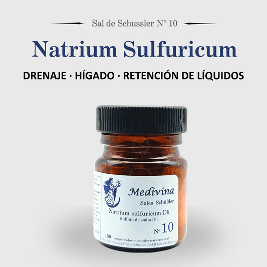 Sal de Schüssler Nº10 Natrium Sulfuricum