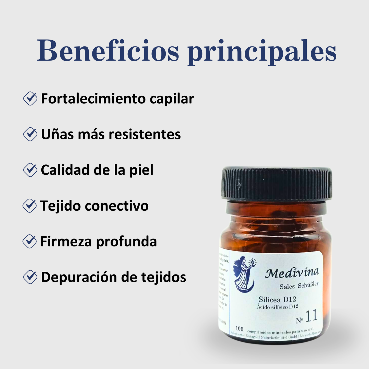 Sal de Schüssler Nº11 Silicea