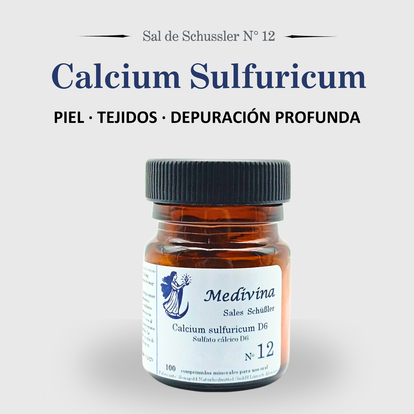 Schüssler-Salz Nr. 12 Calcium Sulfuricum – rekonstituiert