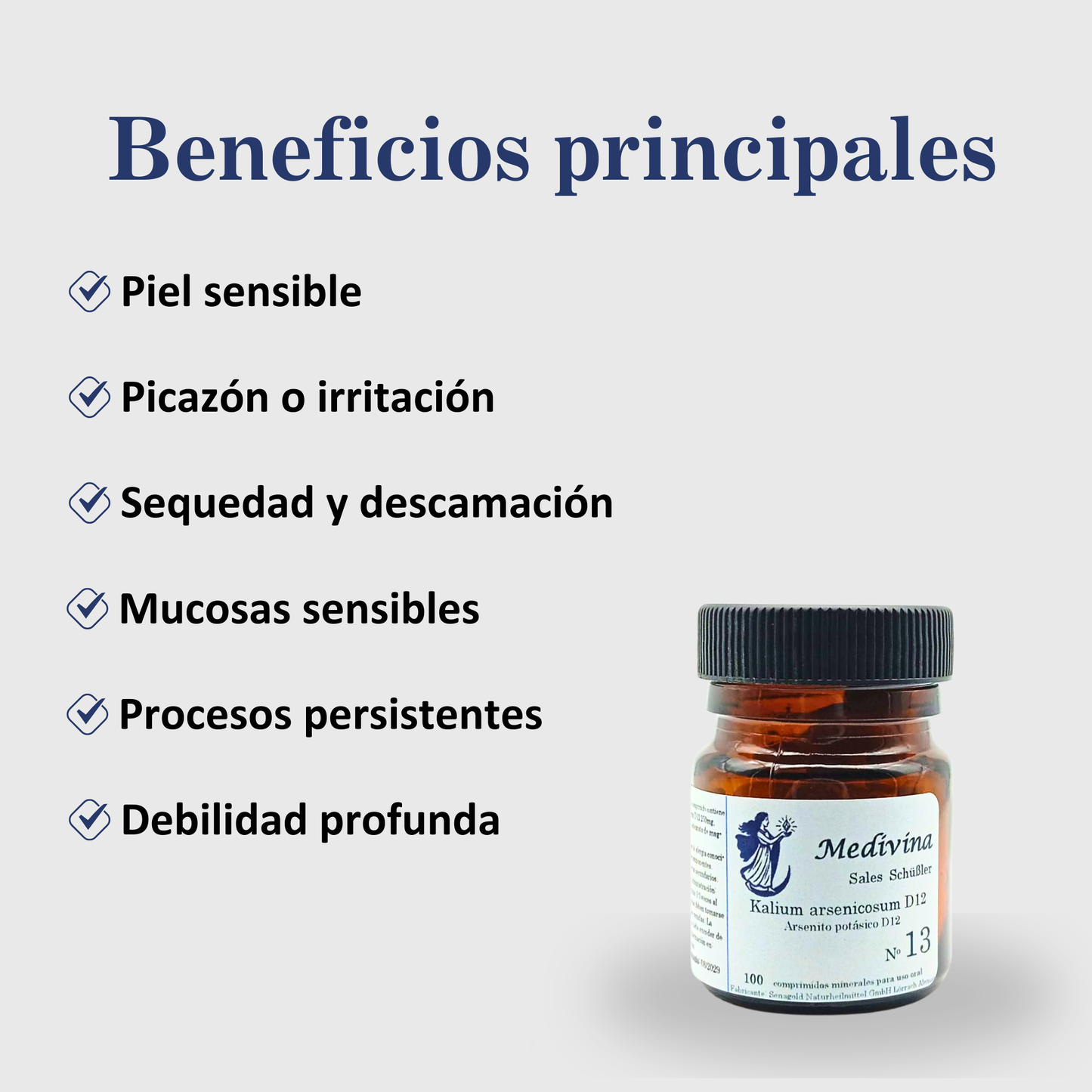 Sal de Schüssler Nº13 Kalium Arsenicosum