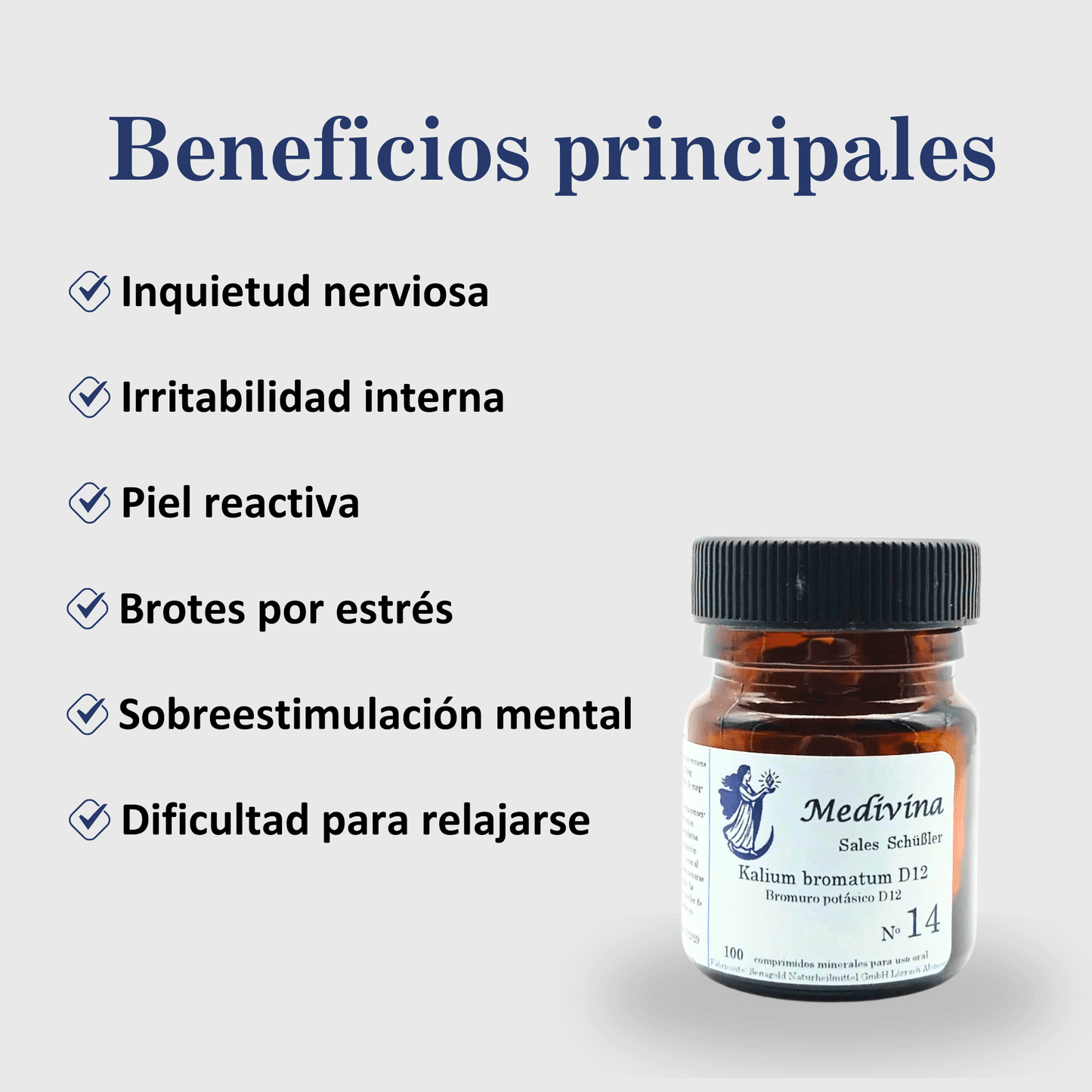 Schussler Salt Nº14 Potassium Bromatum - The Somniferous