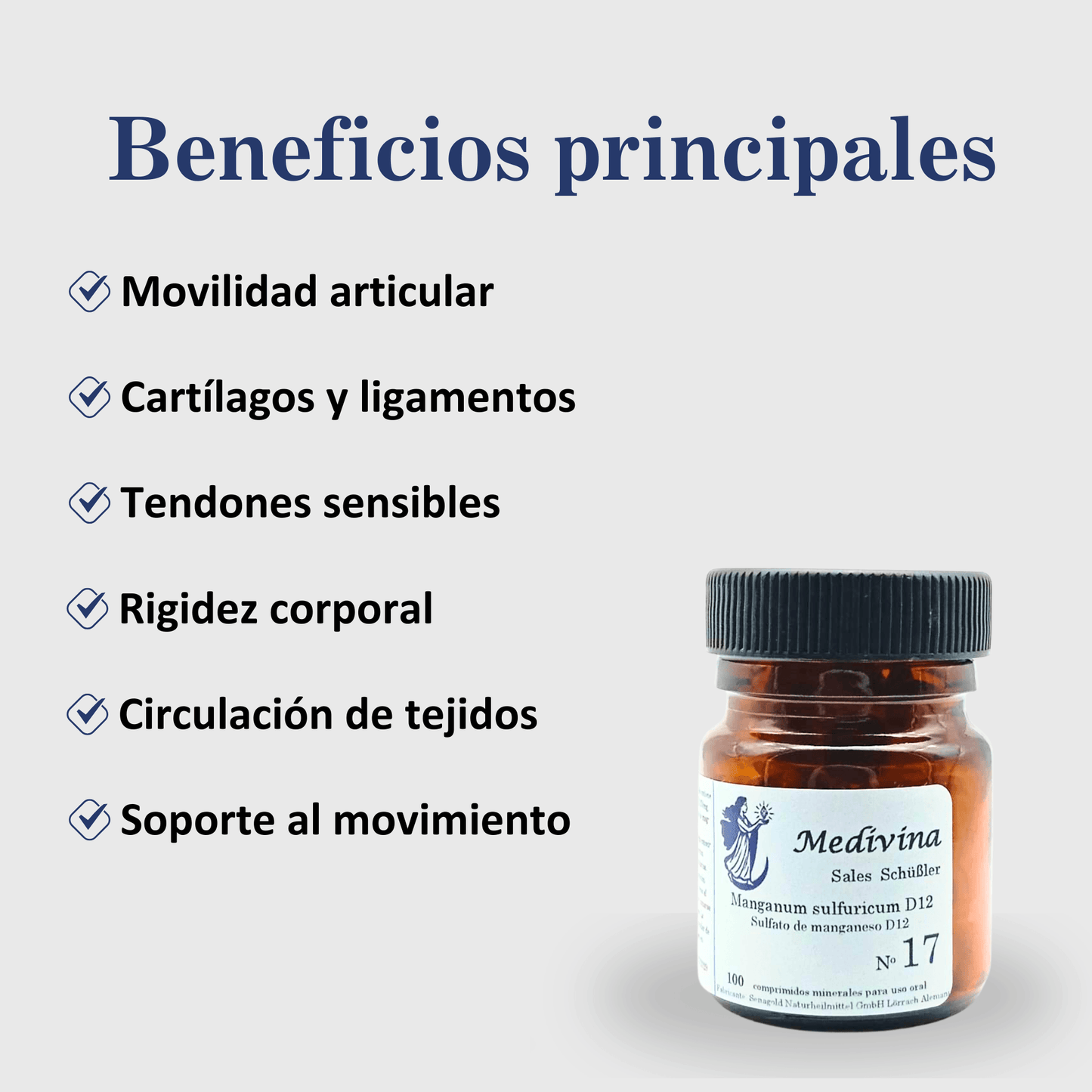 Sal de Schüssler Nº17 Manganum Sulfuricum
