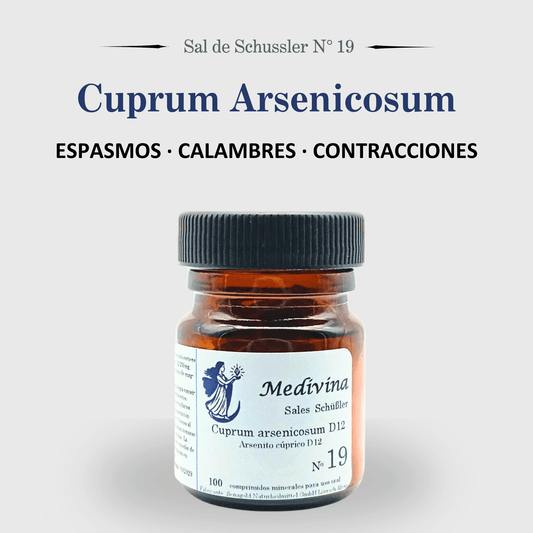 Sal de Schüssler Nº19 Cuprum Arsenicosum
