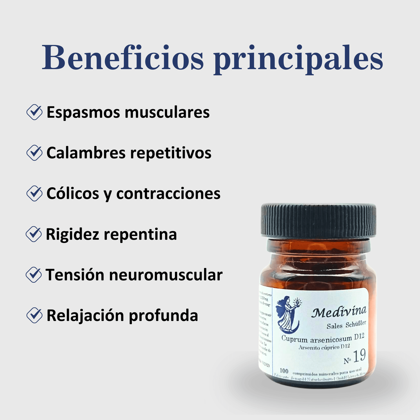 Sal de Schüssler Nº19 Cuprum Arsenicosum