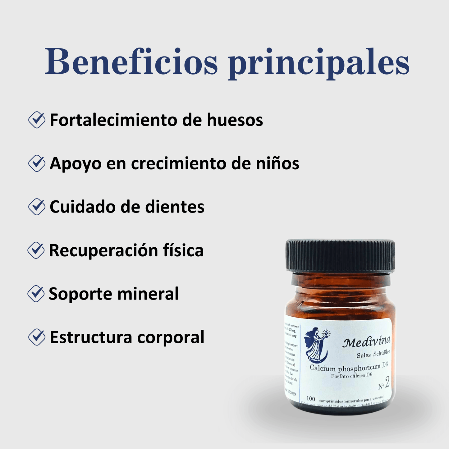 Sal de Schüssler Nº2 Calcarea Phosphorica