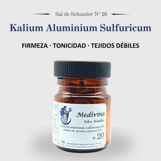 Sal de Schüssler Nº20 Kalium Aluminium Sulfuricum