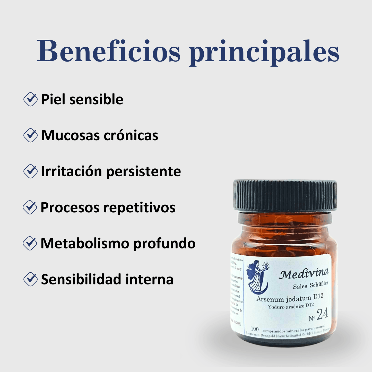 Sal de Schüssler Nº24 Arsenicum Jodatum