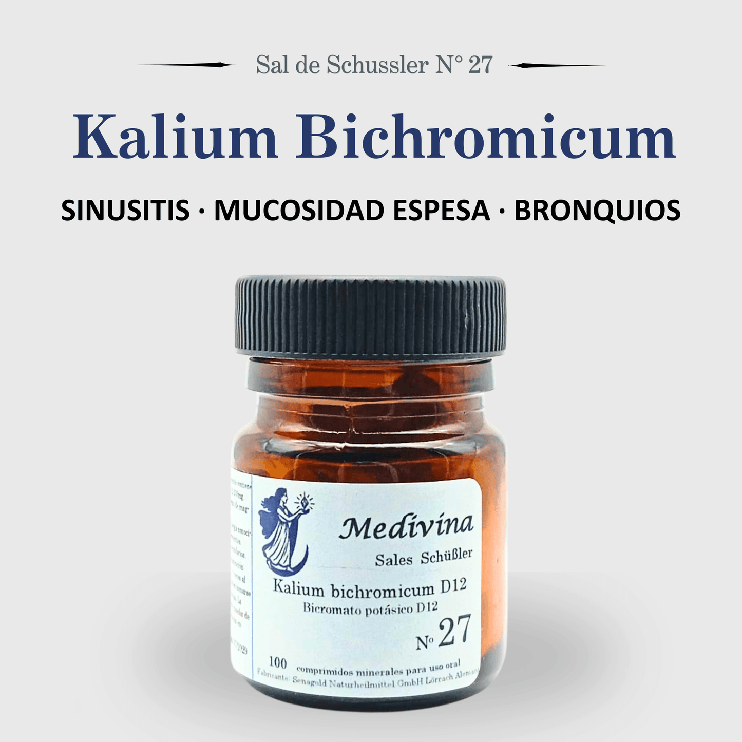 Sal de Schüssler Nº27 Kalium Bichromicum