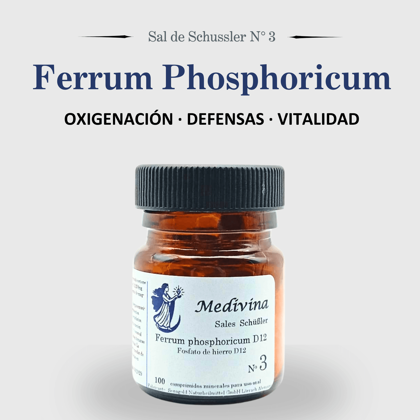 Sal de Schüssler Nº3 Ferrum Phosphoricum