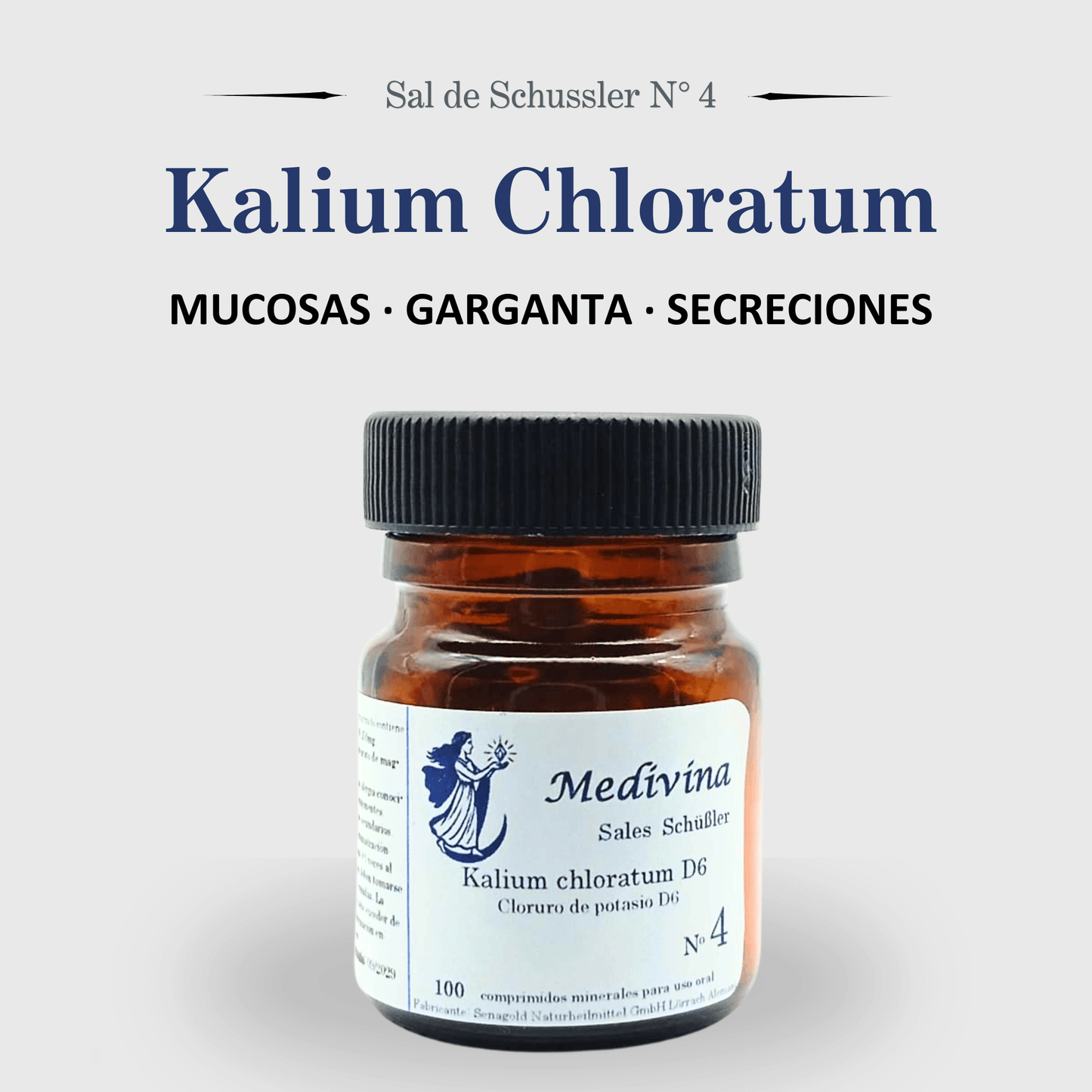Sal de Schüssler Nº4 Kalium Chloratum