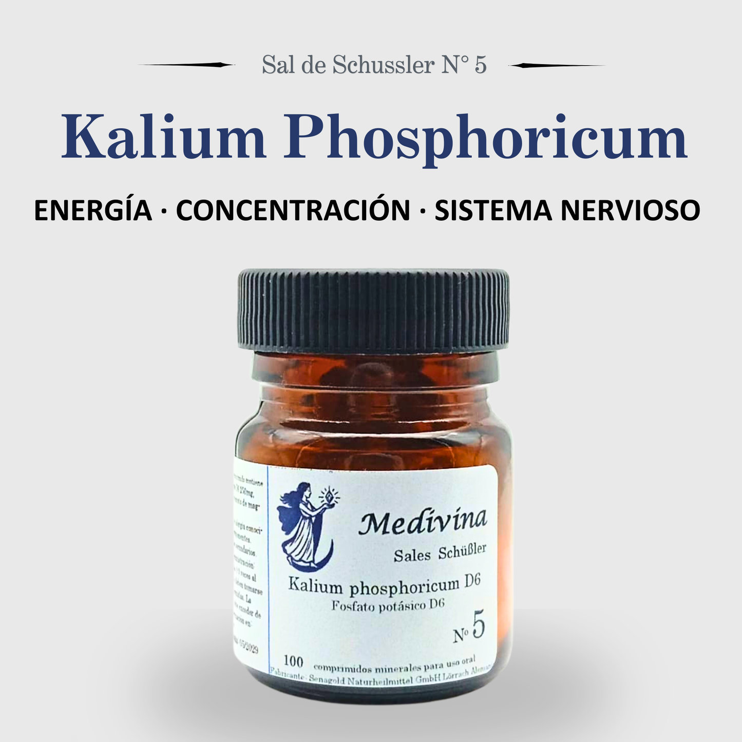 Schüsslersalz Nr. 5 Kalium Phosphoricum – revitalisiert