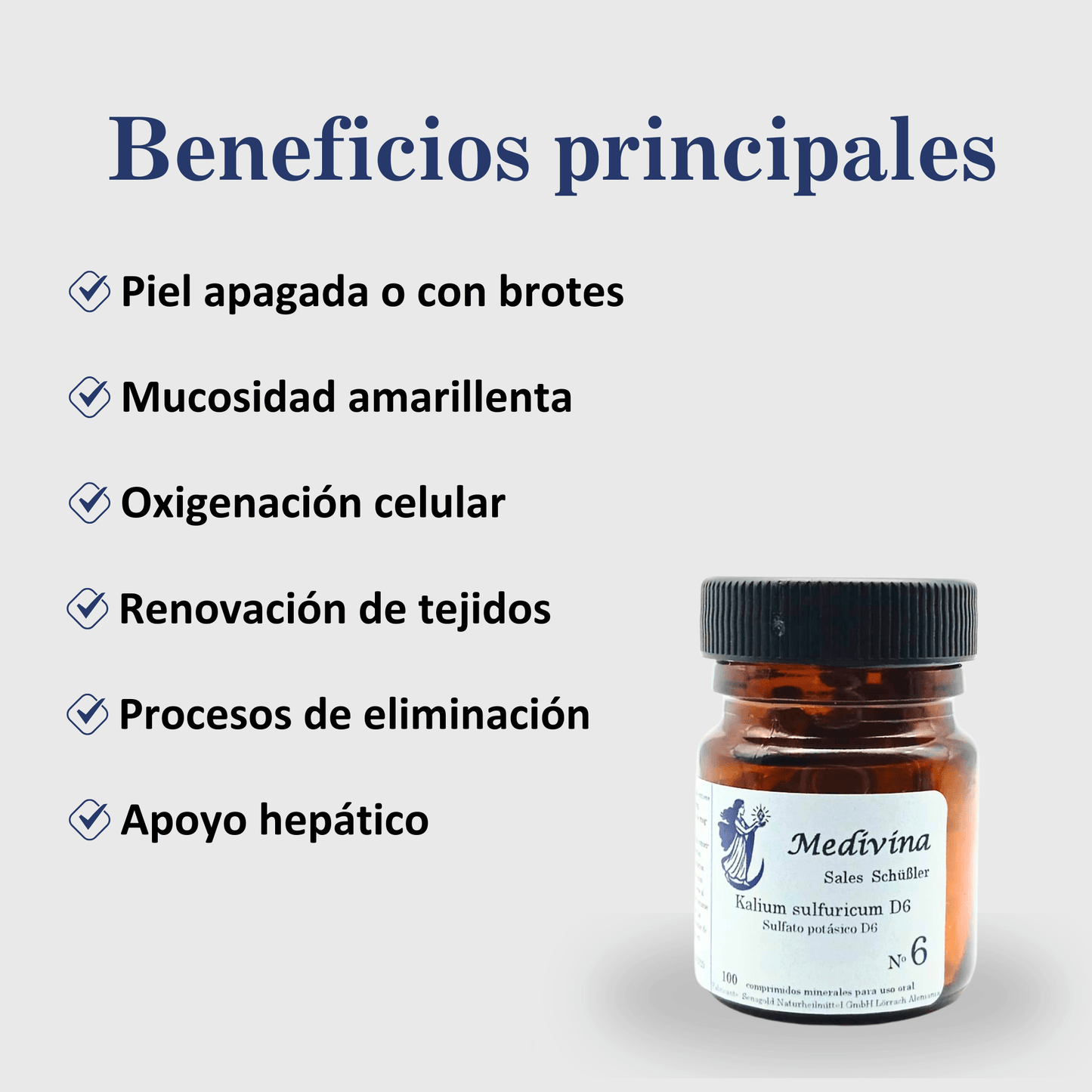 Sal de Schüssler Nº6 Kalium Sulfuricum