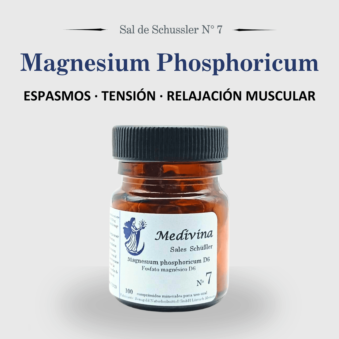 Schüsslersalz Nr. 7 Magnesium Phosphoricum - Beruhigend