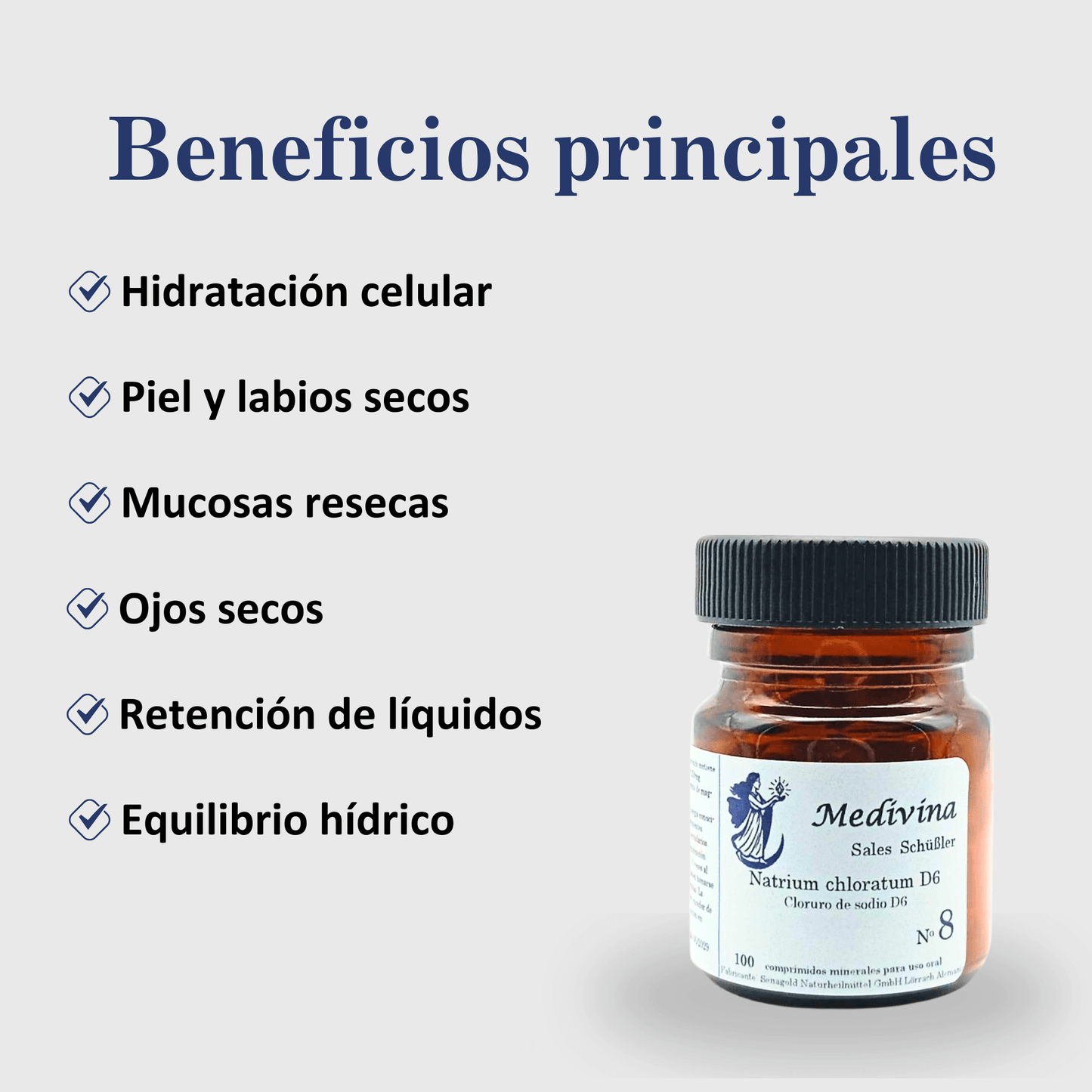 Schussler Salt Nº8 Natrium Chloratum - Rebuilds