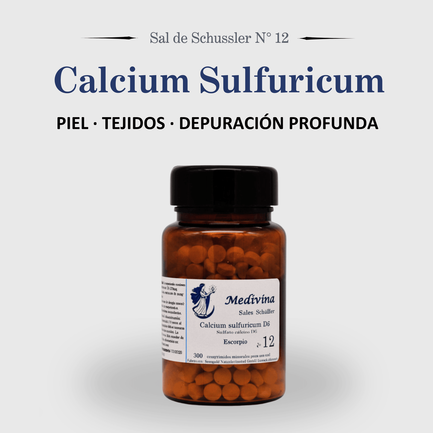 Schüssler-Salz Nr. 12 Calcium Sulfuricum – rekonstituiert
