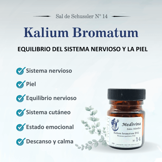 Schussler Salt Nº14 Potassium Bromatum - The Somniferous