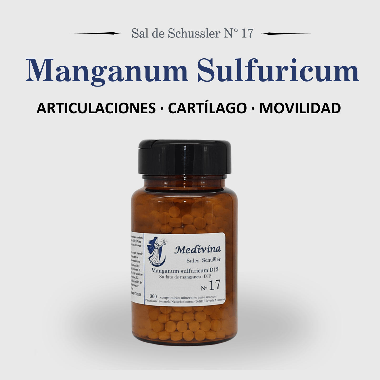 Sal de Schüssler Nº17 Manganum Sulfuricum