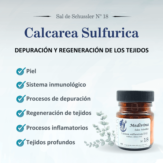Schussler Salt No. 18 Calcium Sulfuratum - The Deep Cleanser