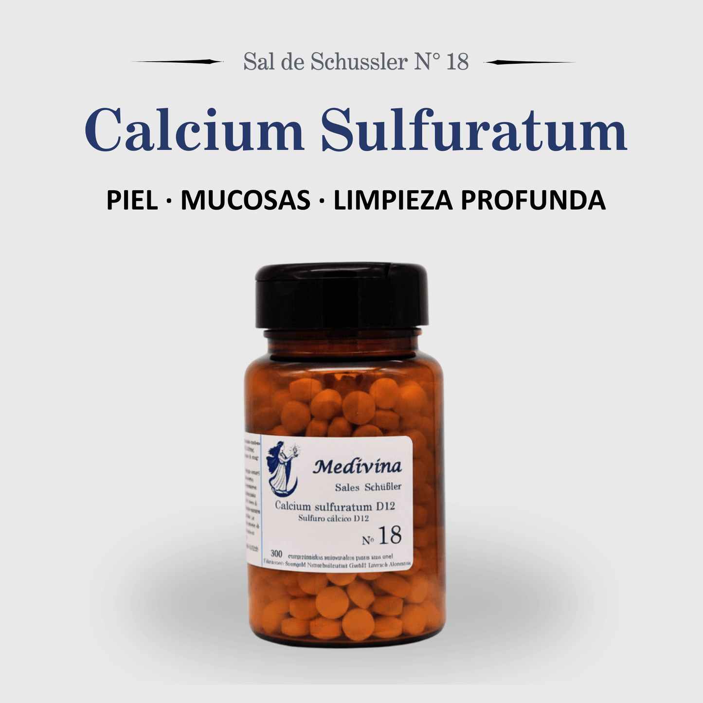 Sal de Schüssler Nº18 Calcium Sulfuratum