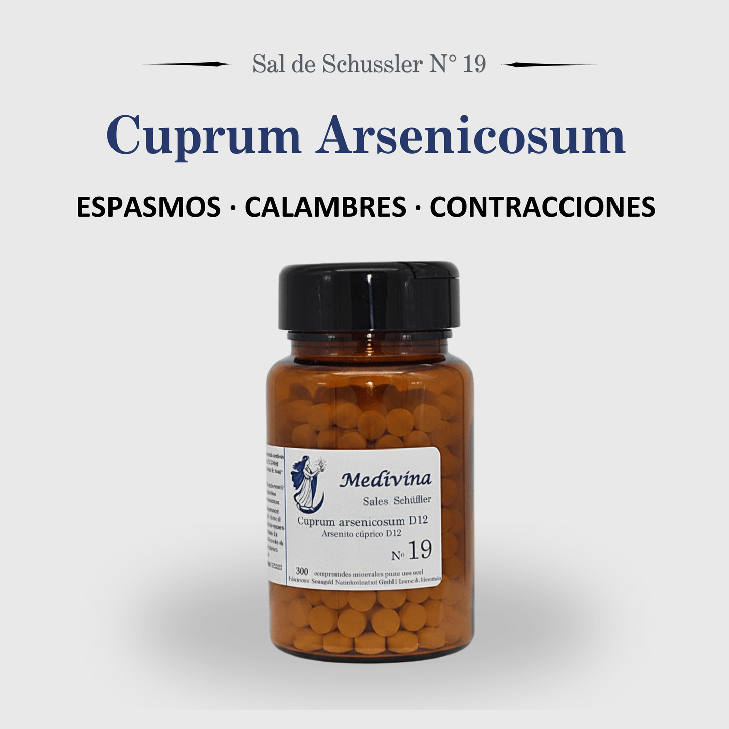 Sal de Schüssler Nº19 Cuprum Arsenicosum