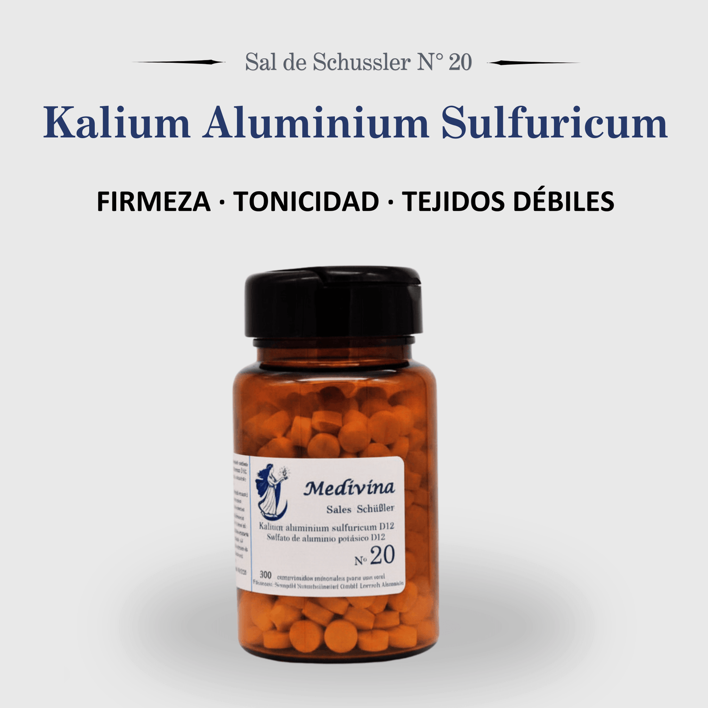 Sal de Schüssler Nº20 Kalium Aluminium Sulfuricum