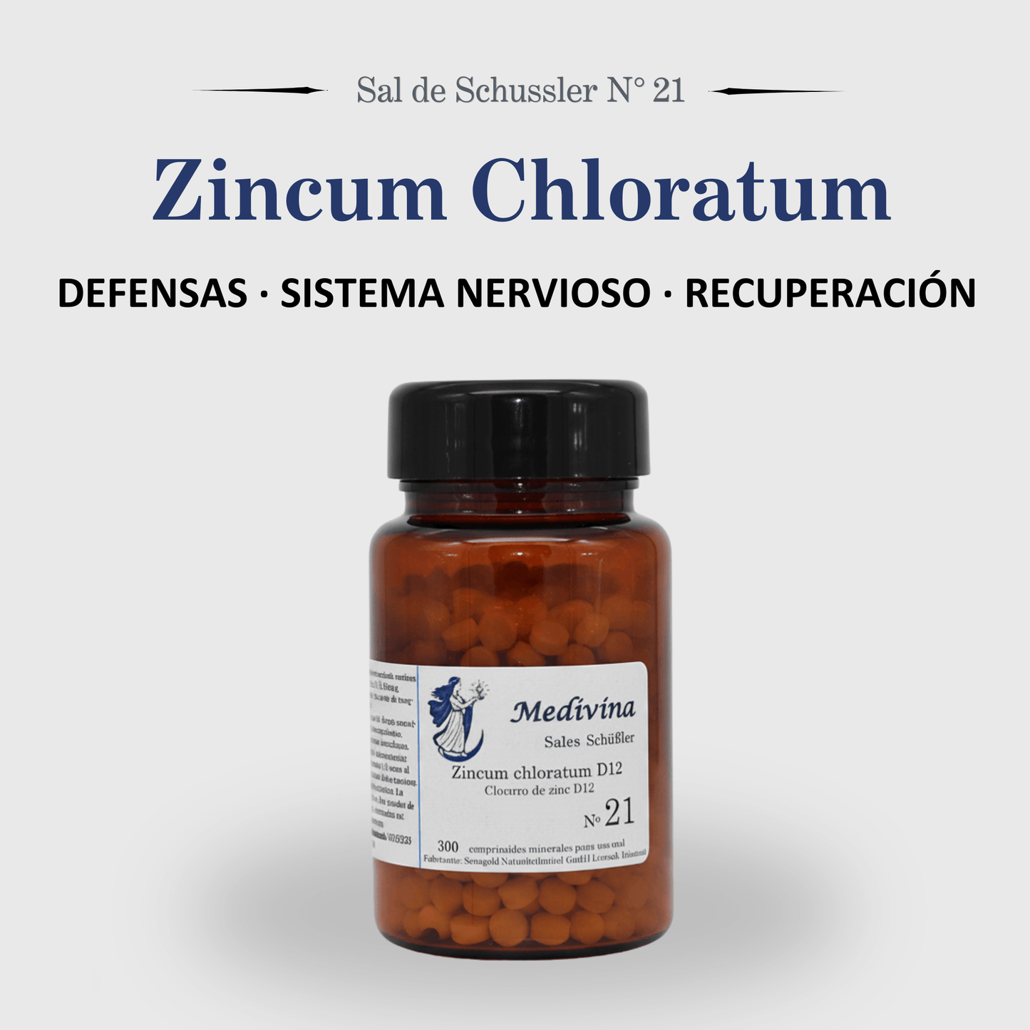 Sal de Schüssler Nº21 Zincum Chloratum