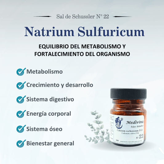 Salt Schussler Nº22 Calcium Carbonicum - The Protective Shield