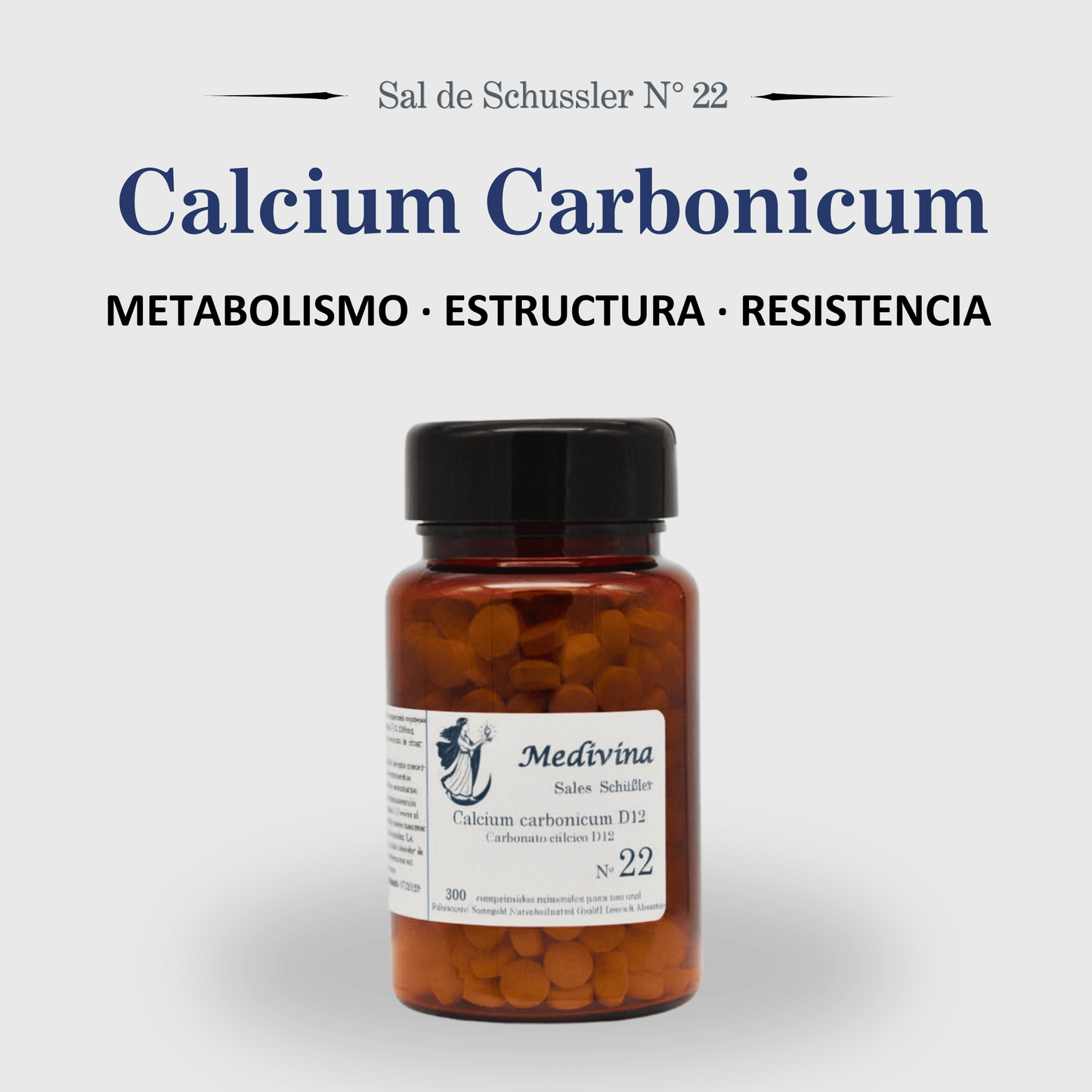 Sal de Schüssler Nº22 Calcium Carbonicum
