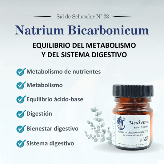 Schussler Salt No. 23 Natrium Bicarbonicum - The Acidity Regulator 