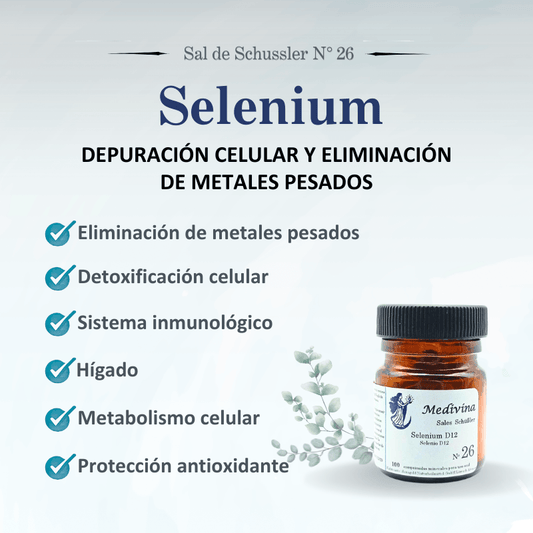 Schussler Salt No. 26 Selenium - The Cellular Guardian Angel 