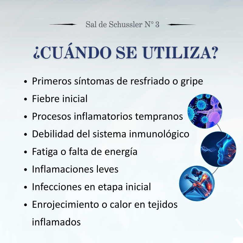 Sal Schussler Nº3 Ferrum Phosphoricum - Fortaleza y Energía Interna