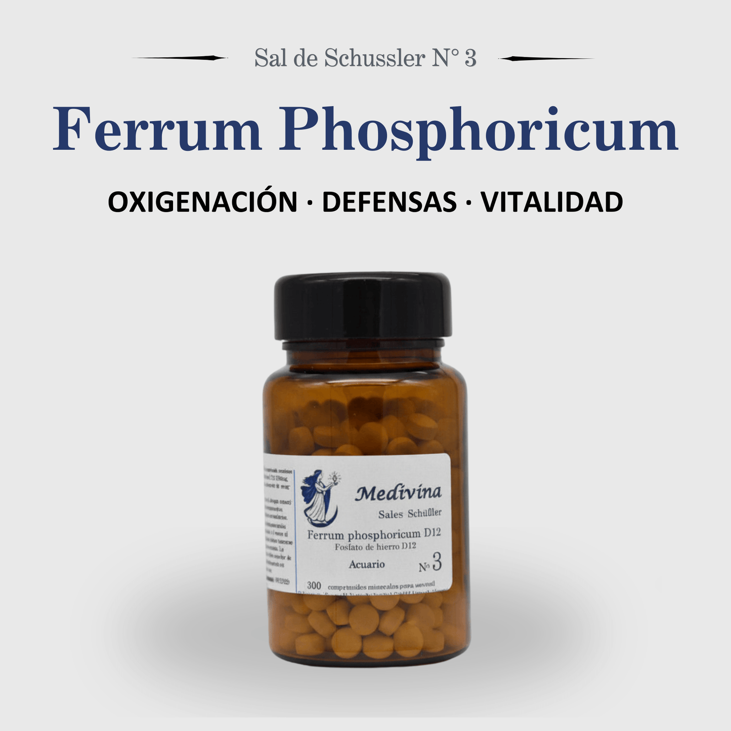 Sal de Schüssler Nº3 Ferrum Phosphoricum