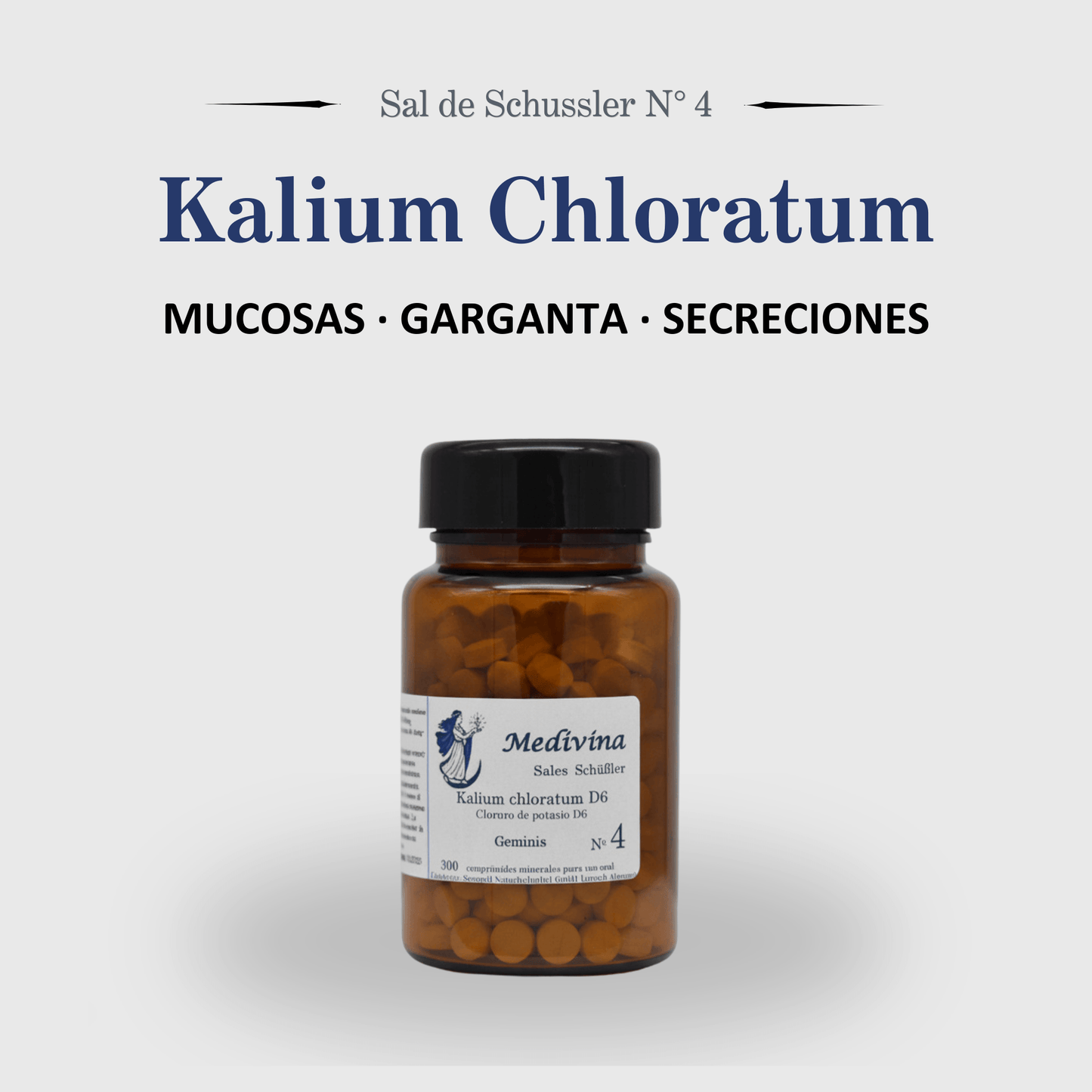 Sal de Schüssler Nº4 Kalium Chloratum