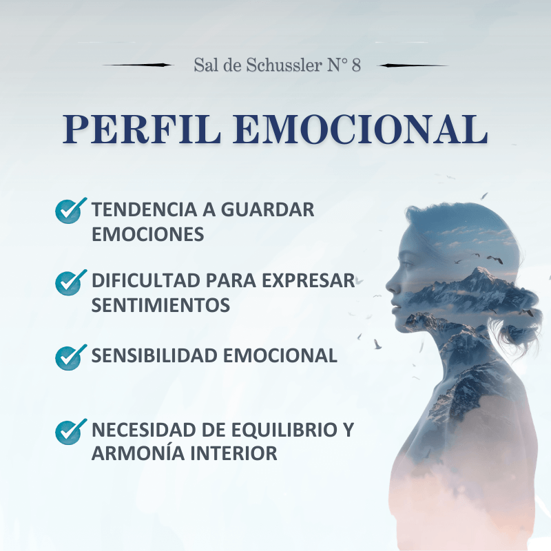 Sal de Schüssler Nº8 Natrium Chloratum – Hidratación celular y equilibrio de líquidos